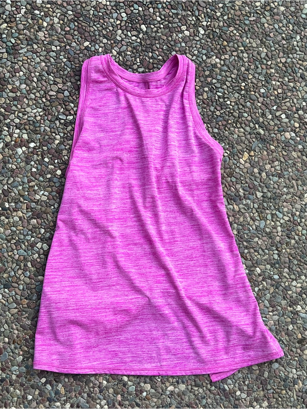 Pink-purple Lululemon swiftly tech tank top Racerback tank heather